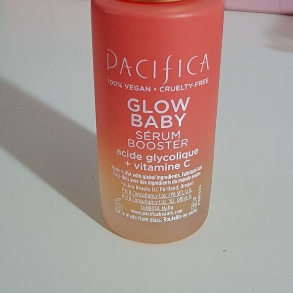 PACIFICA GLOW BABY Serum Booster GLYCOLIC ACID + VITAMIN C Vegan NEW - Picture 10 of 11